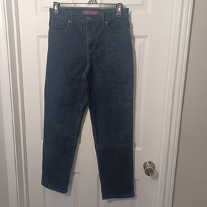 Gloria Vanderbilt Amanda dark denim jeans sz 10P